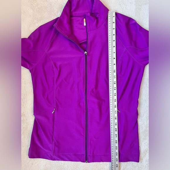 Lucy Athletic Zip-Up Jacket Purple Size Large - Picture 8 of 10